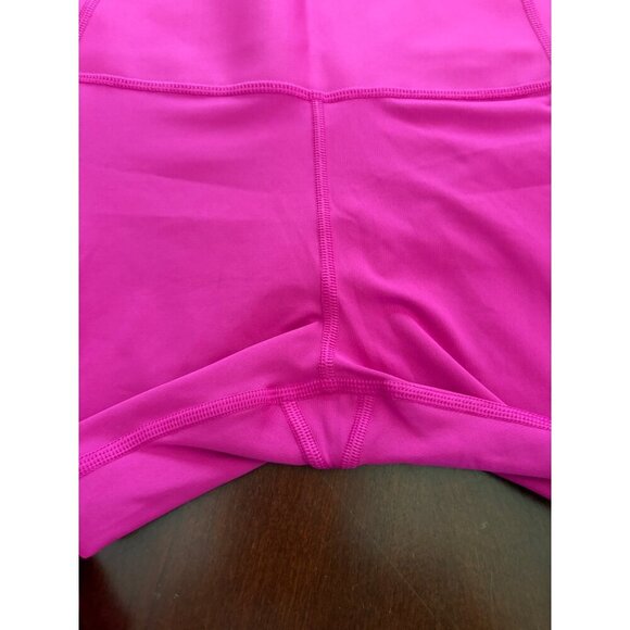 Gap Fit Magenta Sculpt Revolution Cropped Leggings Size Medium Neon Pink - Picture 9 of 11